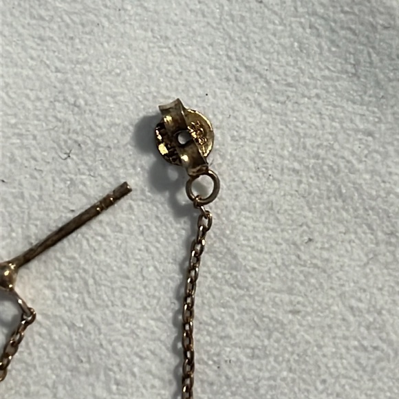 Dangling Hearts Earrings 925 - Picture 3 of 5